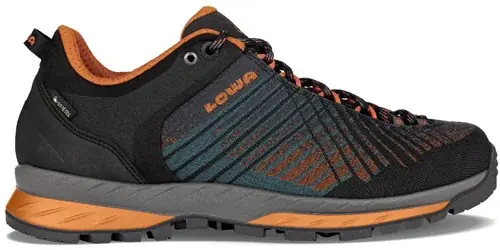 Lage Kosten Lowa Carezza GTX Lo - Anthracite/Orange - 46 (UK 11)