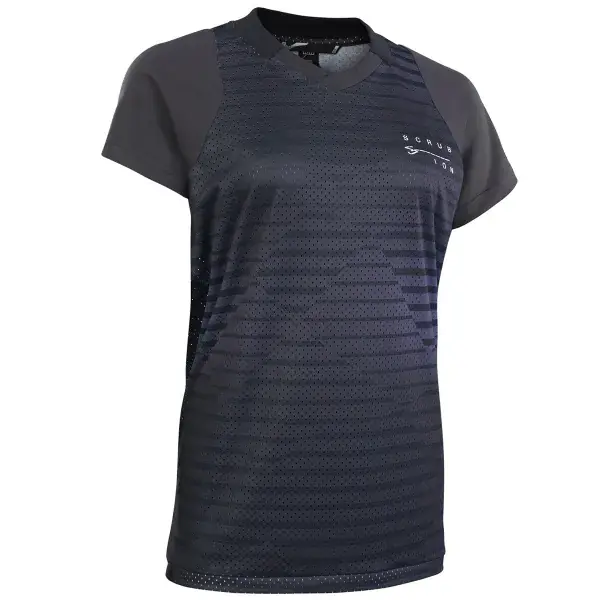 Gecertificeerd Mountainbike shirtIONJERSEY SCRUB SS W BLACK