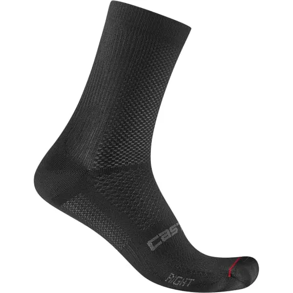 FietssokkenCASTELLIESPRESSO 2 W 12 SOCK BLACK Premium