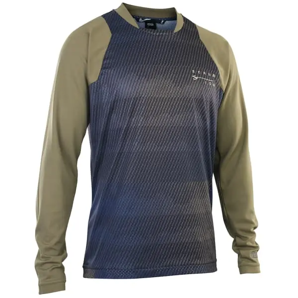 Mountainbike shirtIONJERSEY SCRUB LS M DARK MUD Op = Op