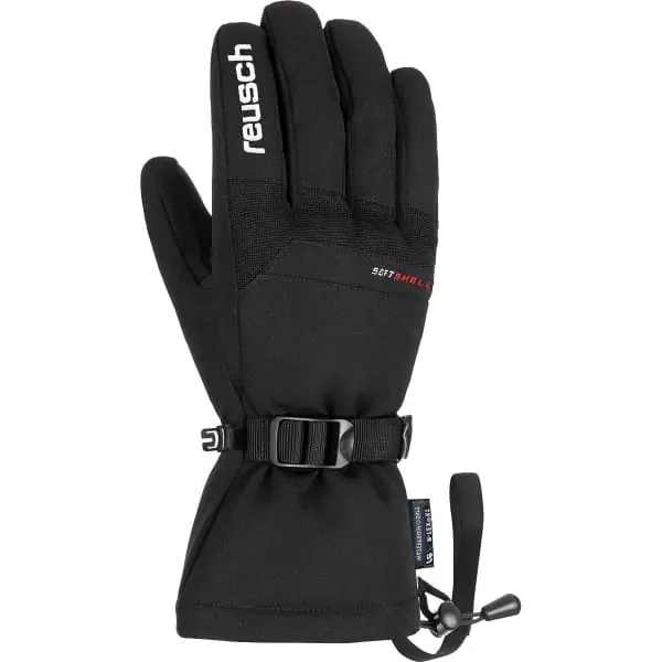 SkihandschoenREUSCHOUTSET R-TEX XT BLACK/WHITE Op = Op