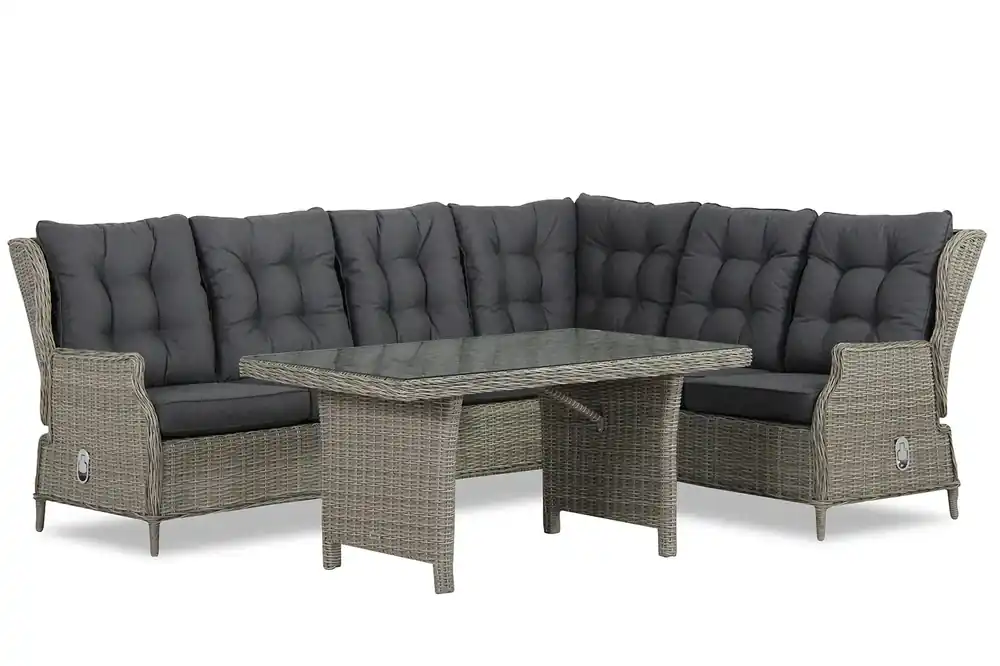 Garden Collections New Castle dining loungeset 5-delig Korting
