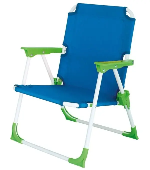 Campingstoel kids Nicky azure/green uit het Eurotrail Kampeerstoelen assortiment Snelle Levering