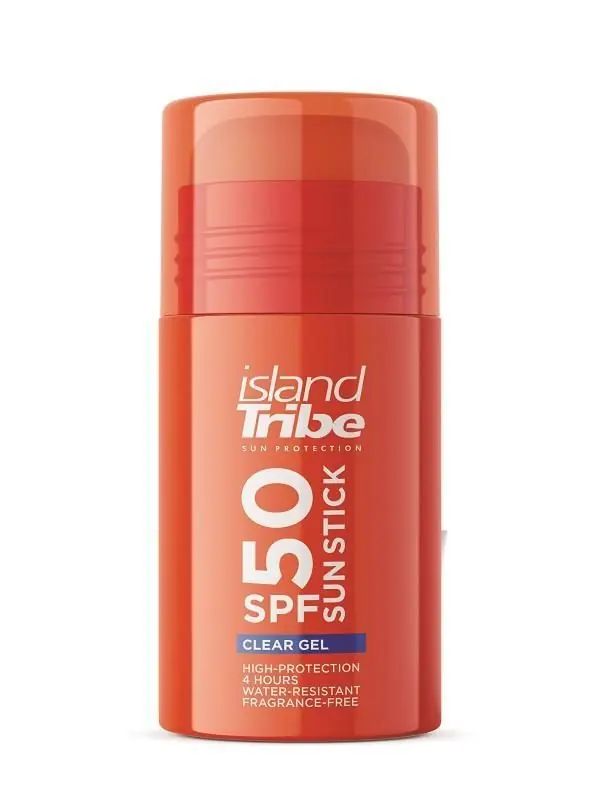 Beperkte Voorraad SPF clear gel sun stick 50 30gr uit het Island Tribe Zonnebrand assortiment