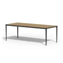 Betaalbaar Tierra Outdoor Elegante dining tafel trespa bergamo charcoal 220 x 100 cm
