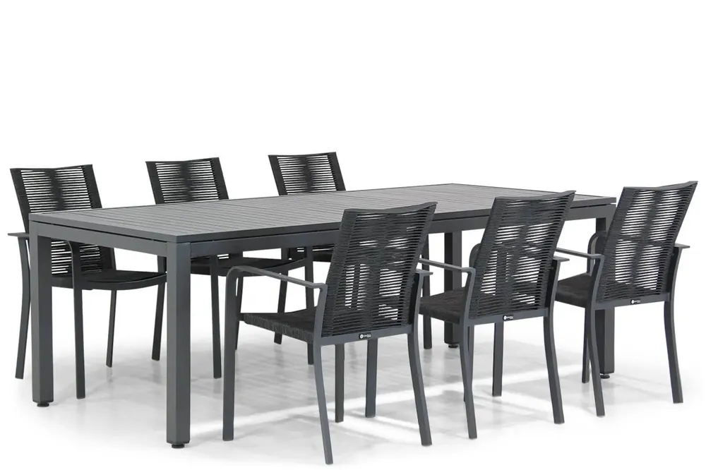 Santika Annisa/Concept 220 cm dining tuinset 7-delig Beperkt Aanbod