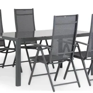 Hete Deal Domani Sortino/Mondello 160 cm dining tuinset 5-delig