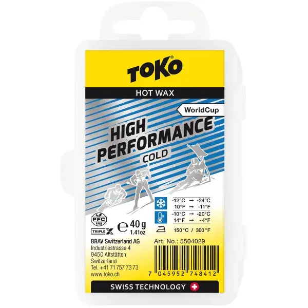 Hoge Kwaliteit SkiwaxTOKOWC HIGH PERFOMANCE 40G